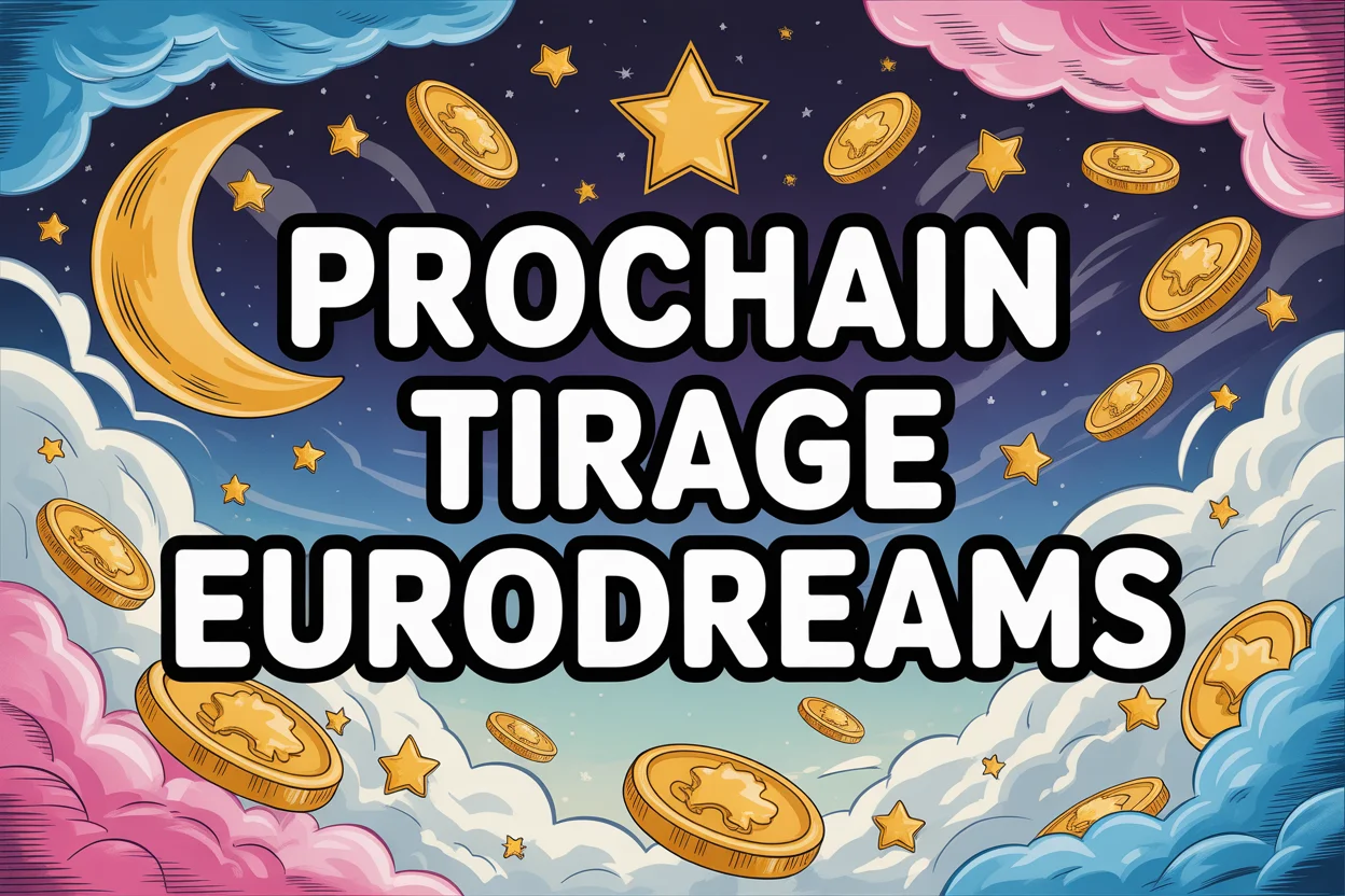 Prochain tirage EuroDreams Lundi 23 mars 2026